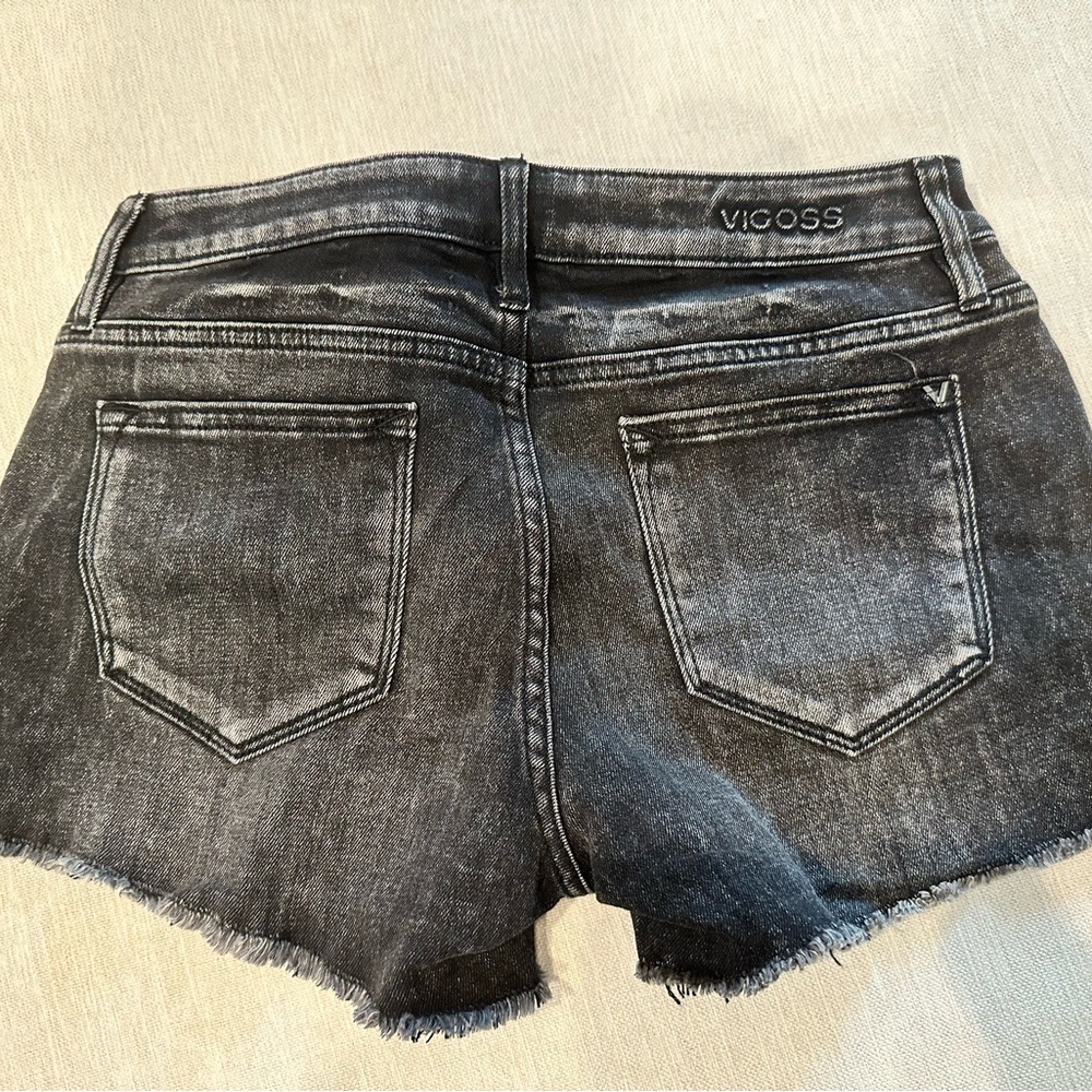 Vigoss Women's Dark Gray Jean Shorts